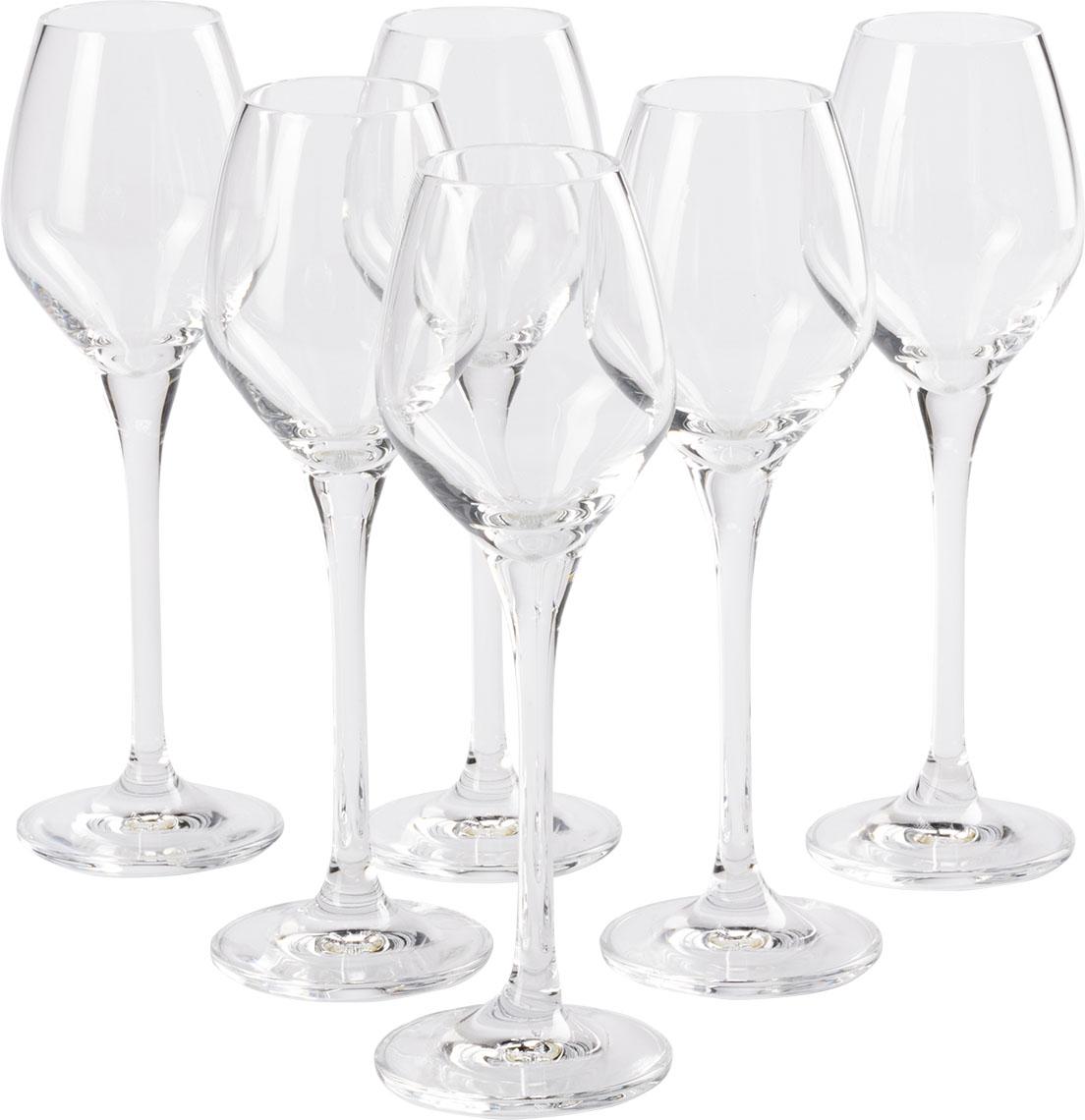 Glass for liquer, set of 6 pcs. Splendor