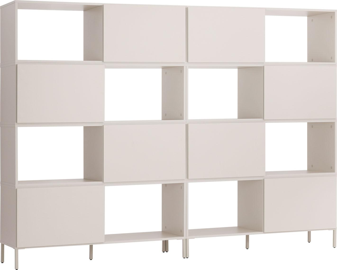 Double bookcase Into