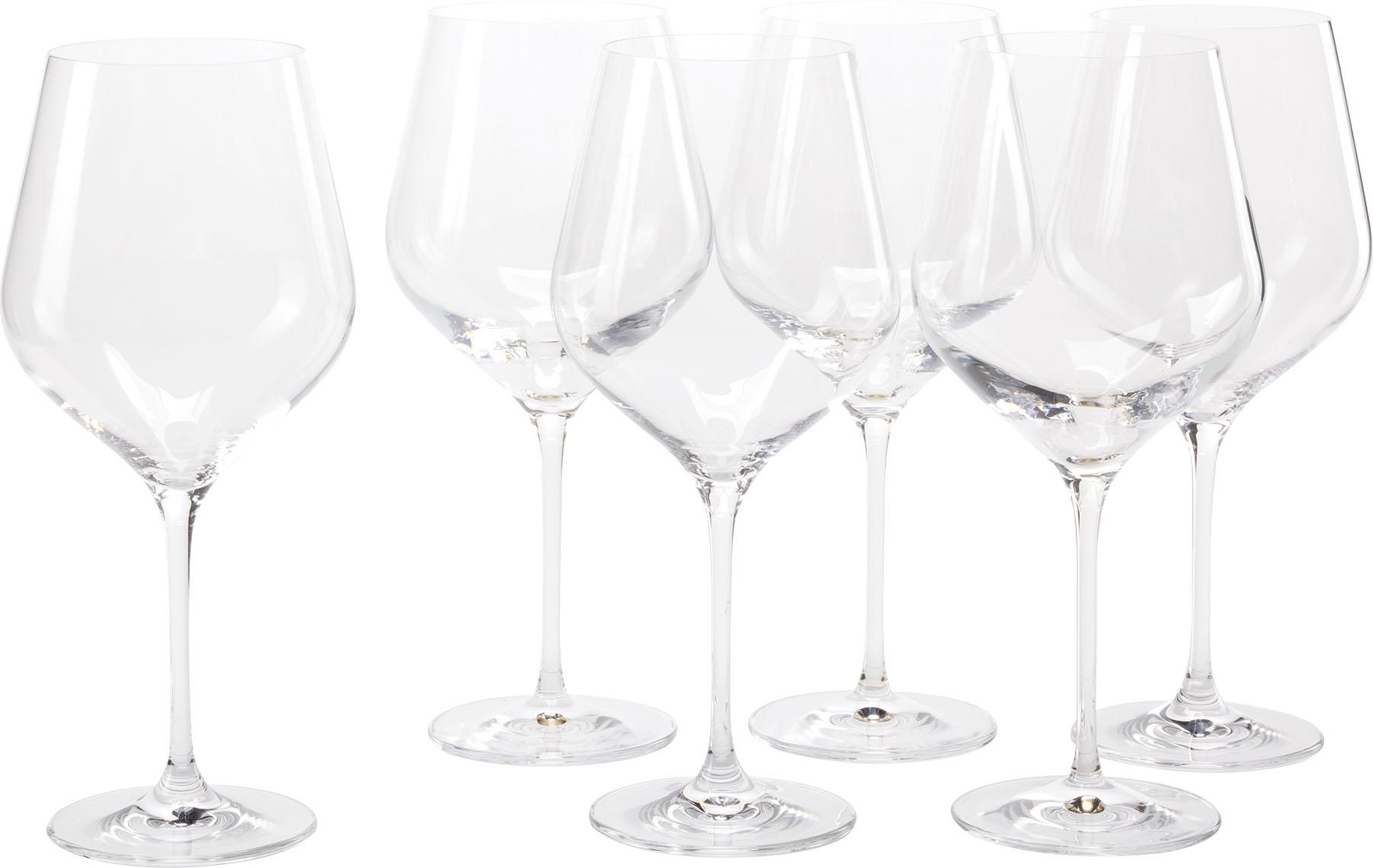 Glass for red wine, set of 6 pcs. Splendour