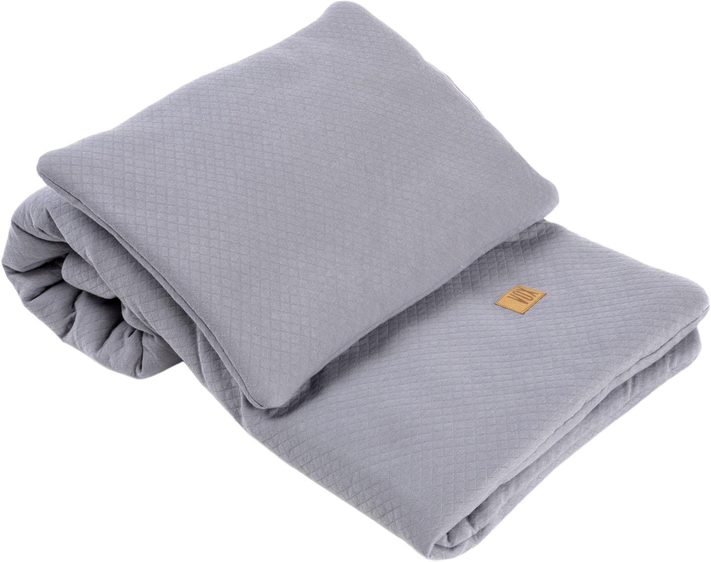 Cotton bedding PURE grey