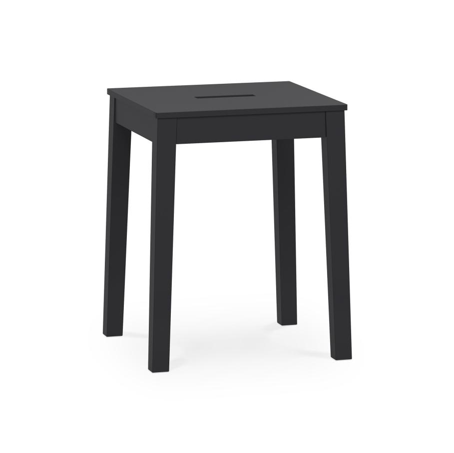 Black stool Simple