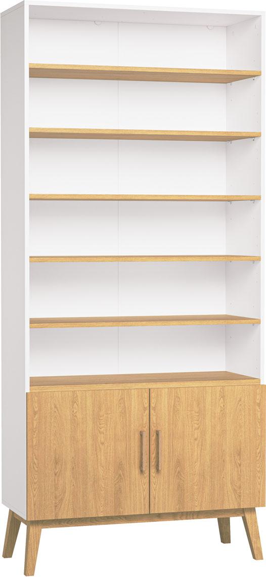 Double high bookcase 2x4 Creative