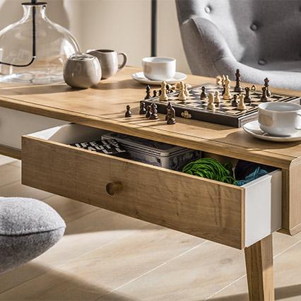 Drawer for coffee table Nature arrangement