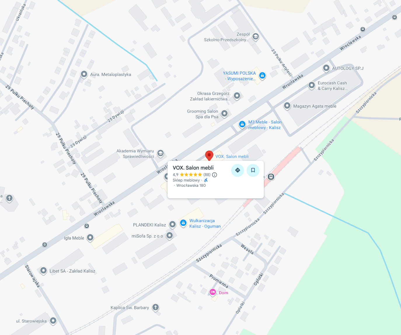 Zapraszamy do salonu VOX