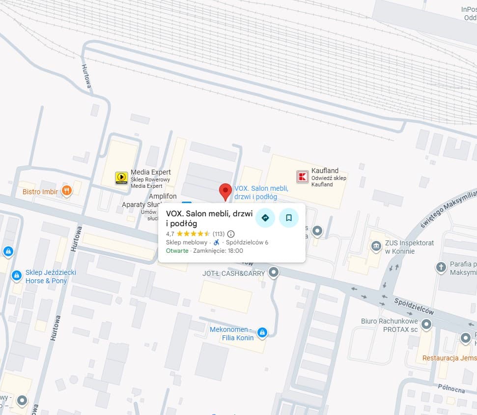 Zapraszamy do salonu VOX