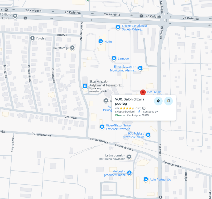 Zapraszamy do salonu VOX