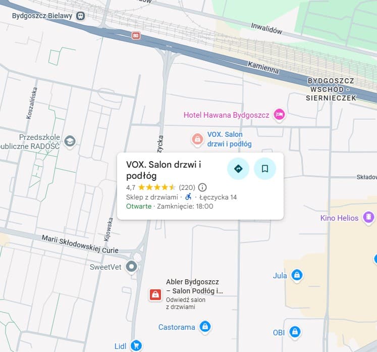 Zapraszamy do salonu VOX