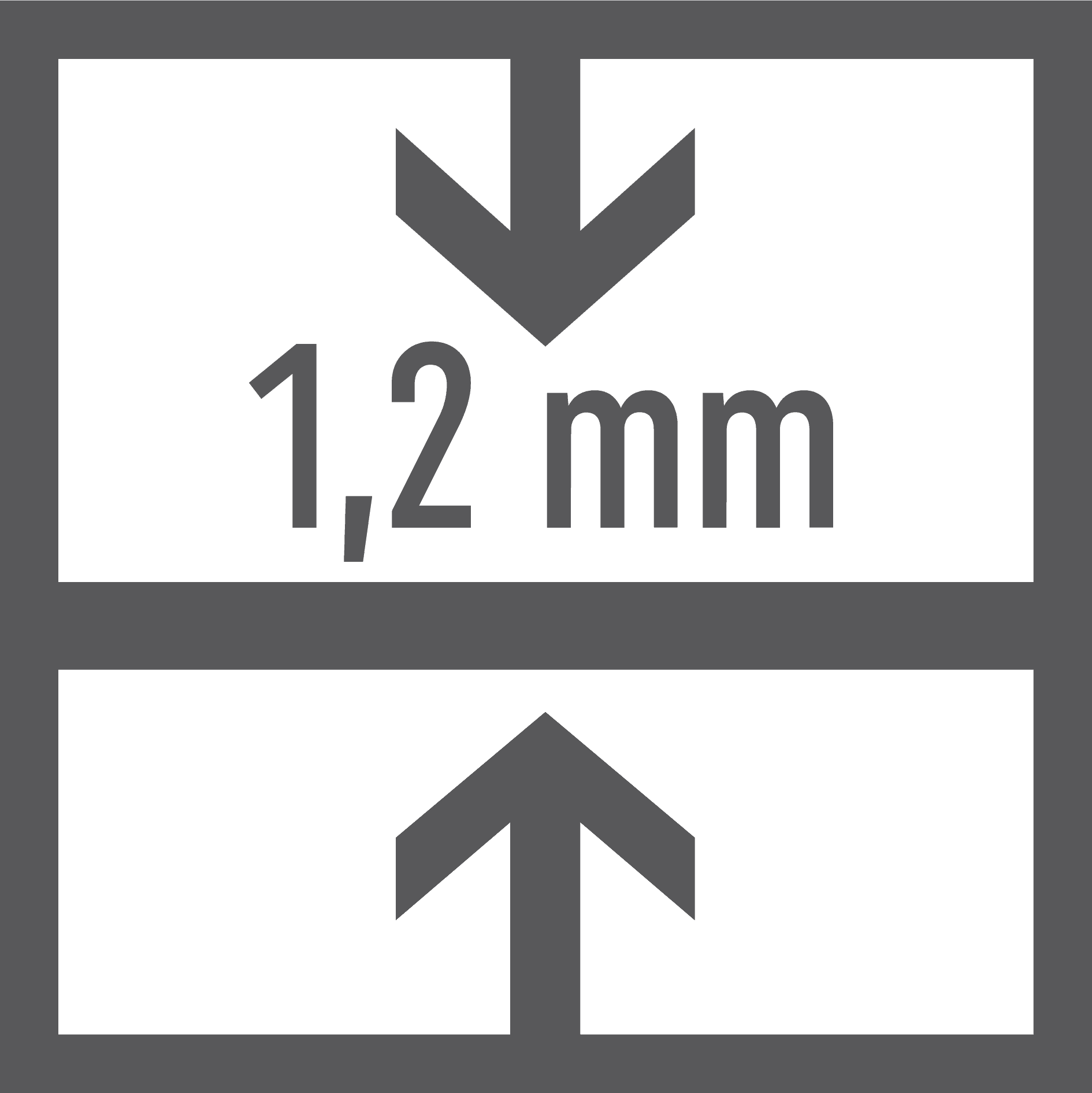 Grubość 1,2 mm