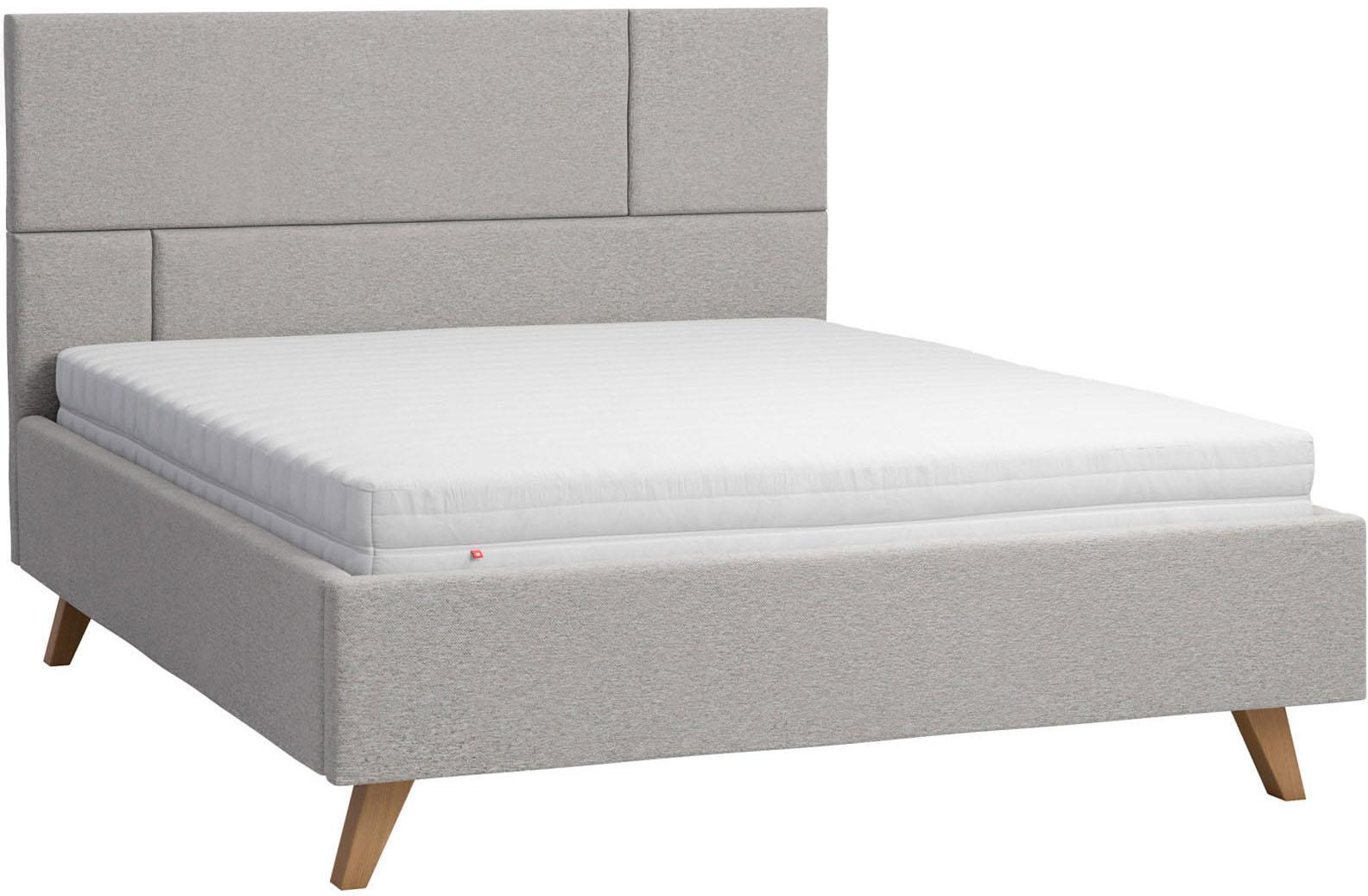 Upholstered bed 160x200 Geometric