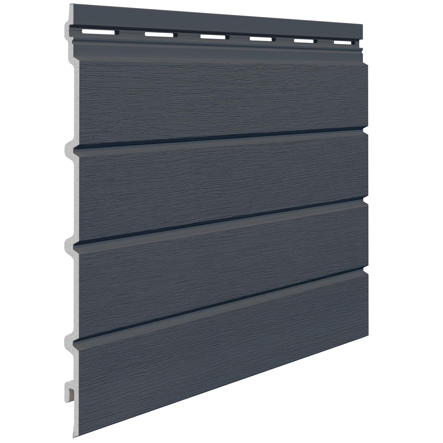 Okładzina elewacyjna Kerrafront, Modern Wood, Anthracite, deska poczwórna