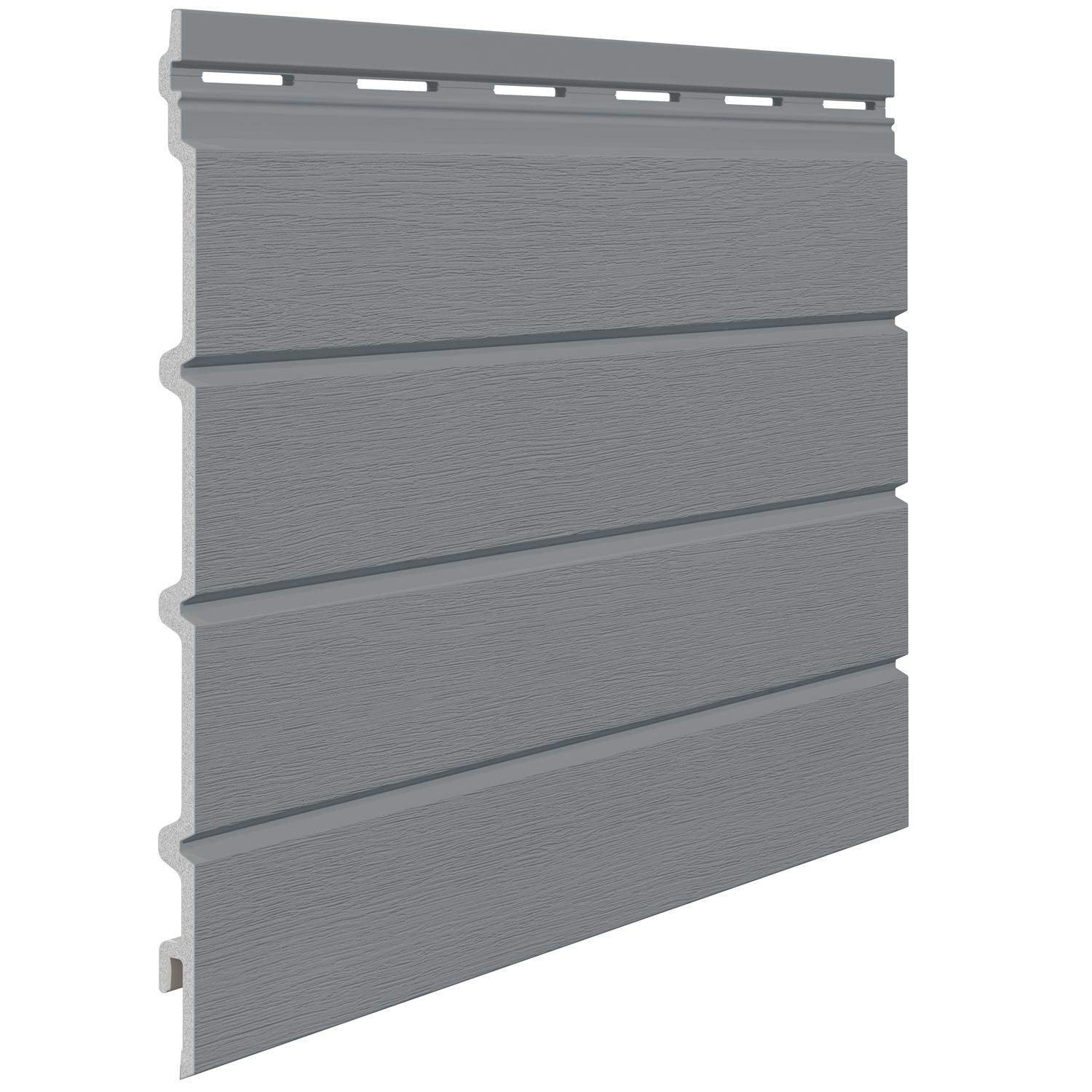 Okładzina elewacyjna Kerrafront, Modern Wood, Quartz Grey, deska poczwórna