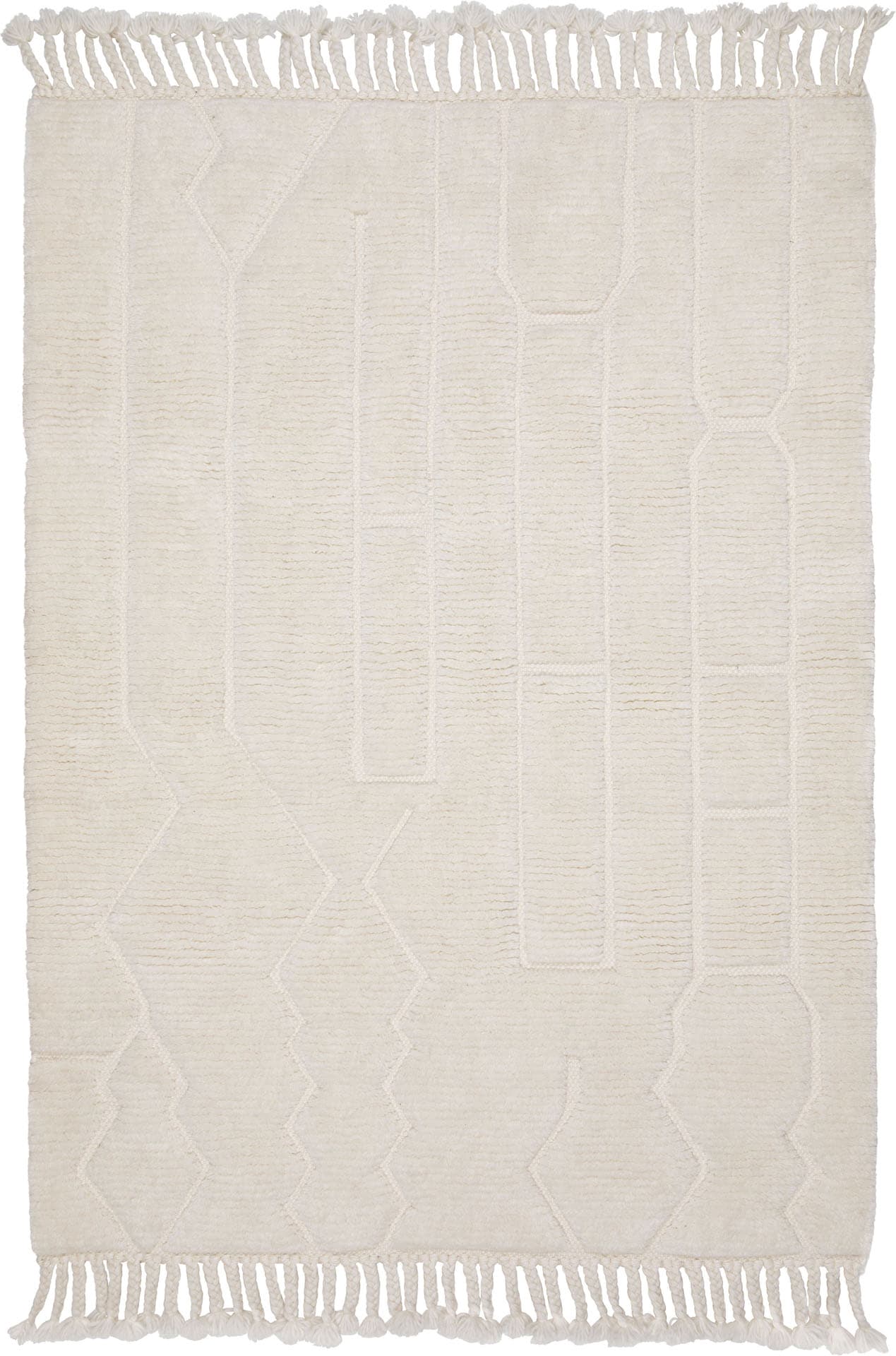 Dywan wełniany Nature Abstract White