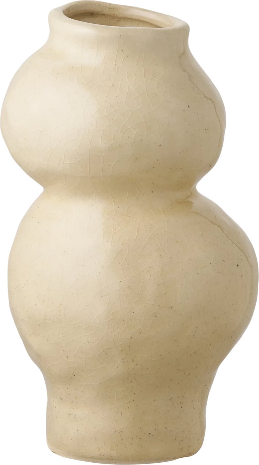 Wazon House Nordic beżowy ceramiczny