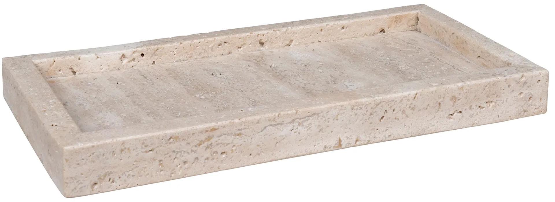 Travertine tray
