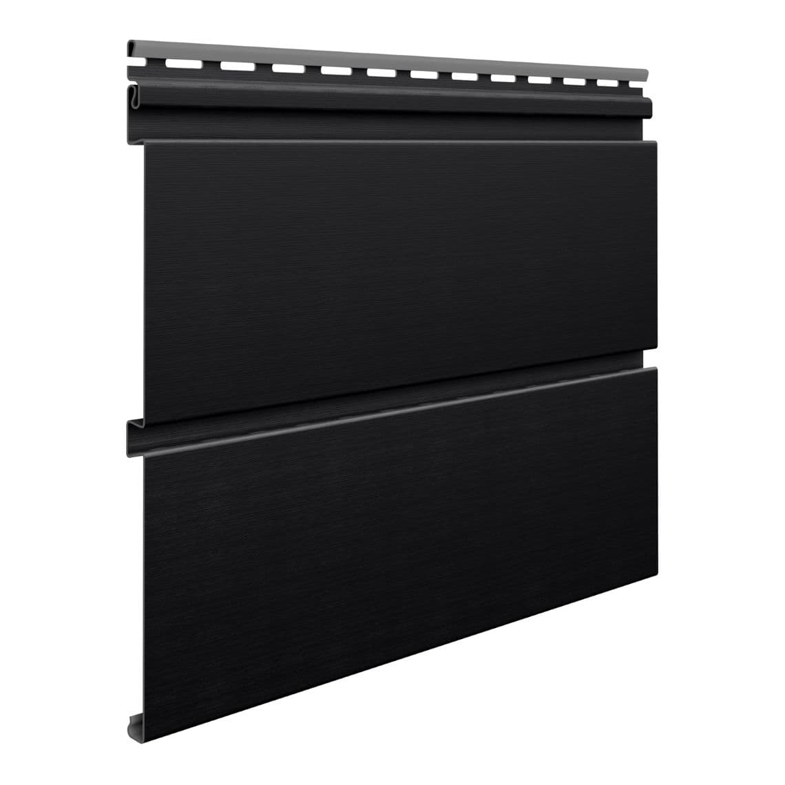 Soffit Infratop, Unicolor, Black, Panel with hidden ventilation