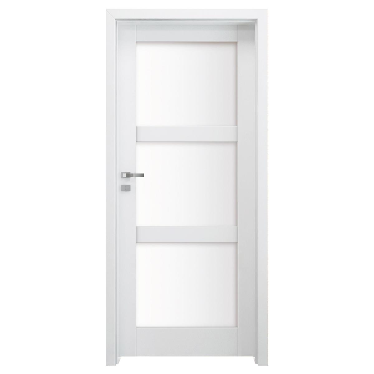 Skrzydło drzwiowe INVADO Bianco Sati 3