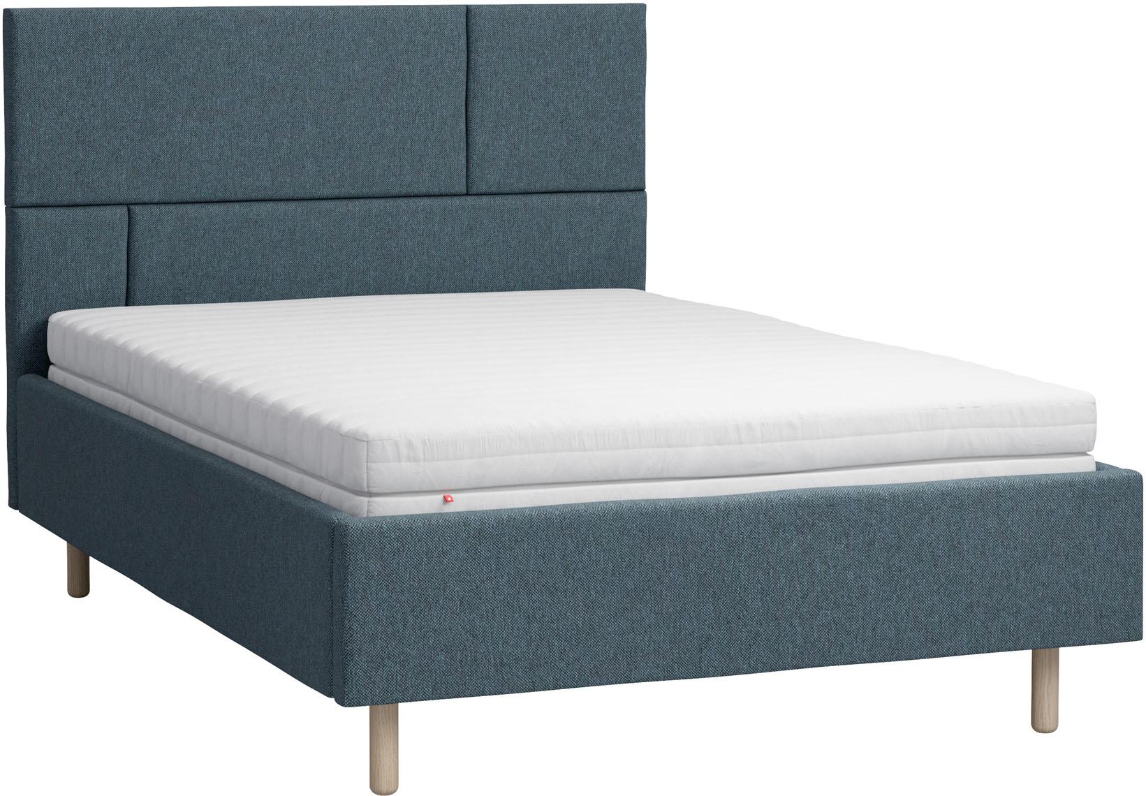 Upholstered bed 140x200 Geometric