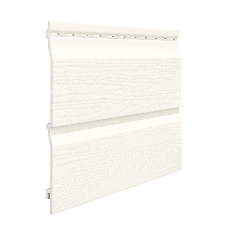 Okładzina elewacyjna Kerrafront, Classic, White, deska podwójna