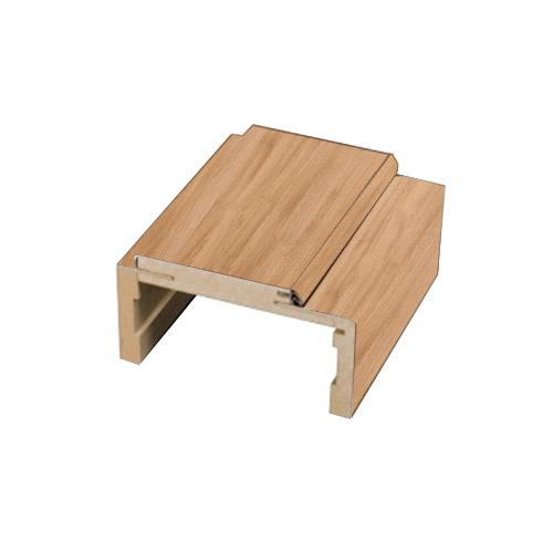 Ościeżnica MDF regulowana bezprzylgowa laminat CPL 8 cm