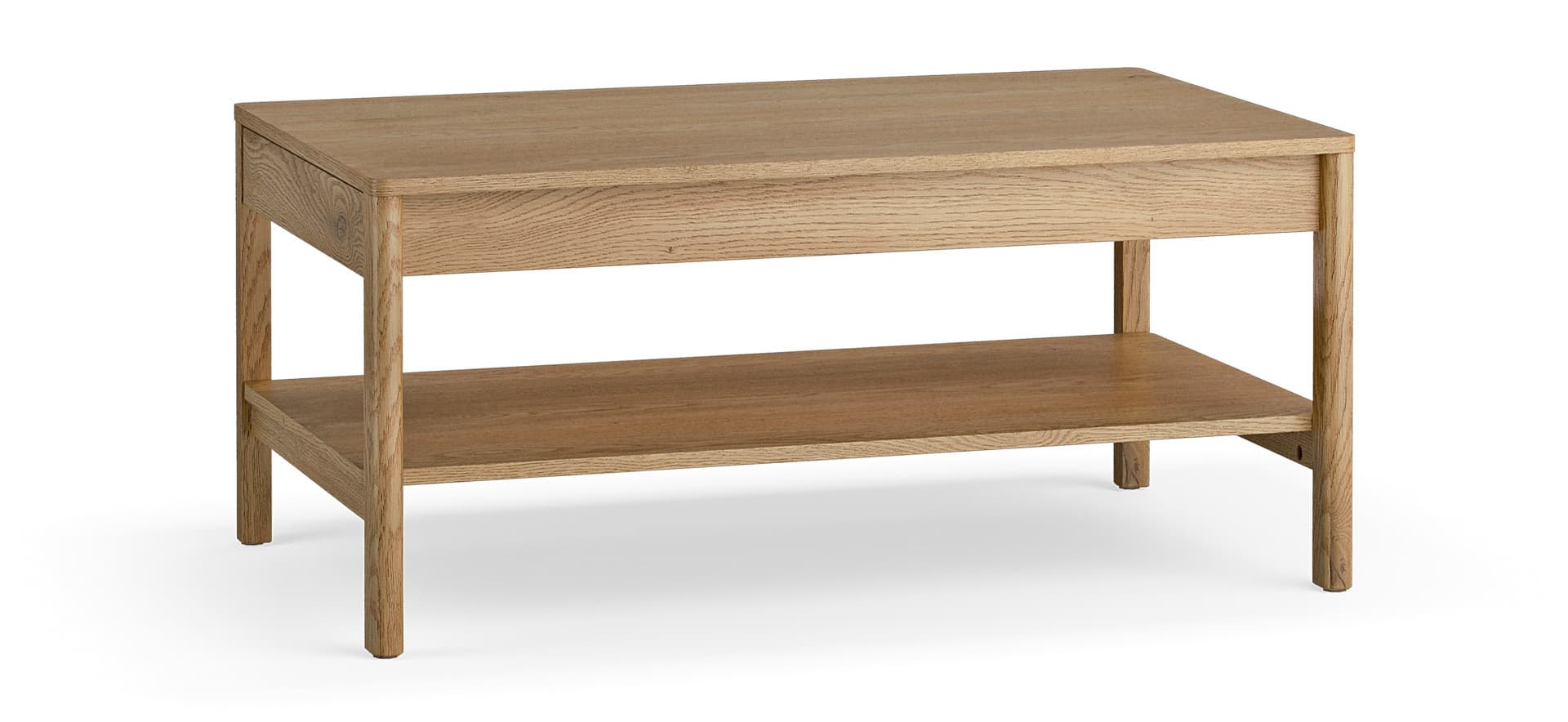 Stolik kawowy prostokątny z szufladą Well