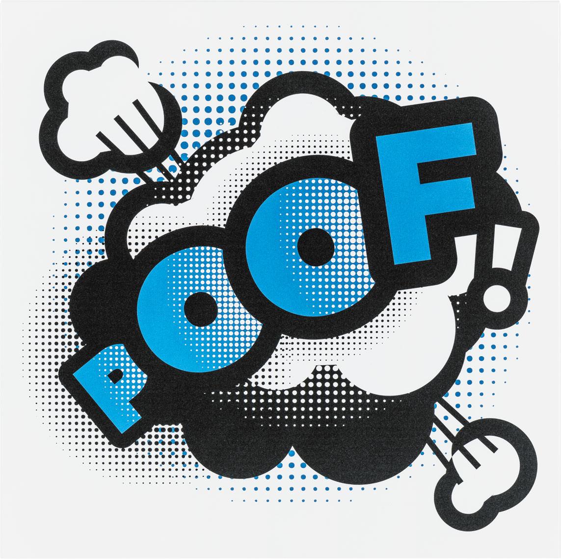 Nakładka metalowa na front Comic Poof Young Users