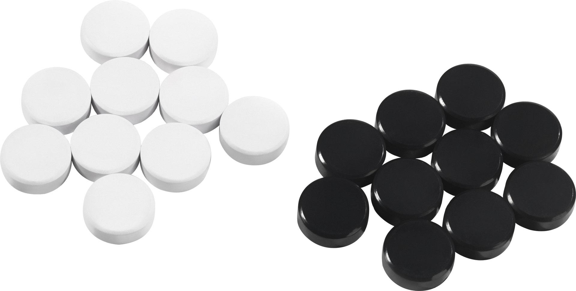 Magnesy do gry w warcaby kpl. 24 szt. Young Users