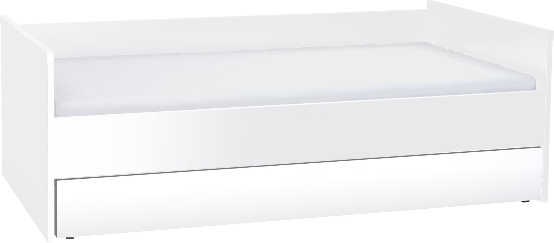 Kanapa z podnoszonym stelażem i łóżkiem dolnym Young Users