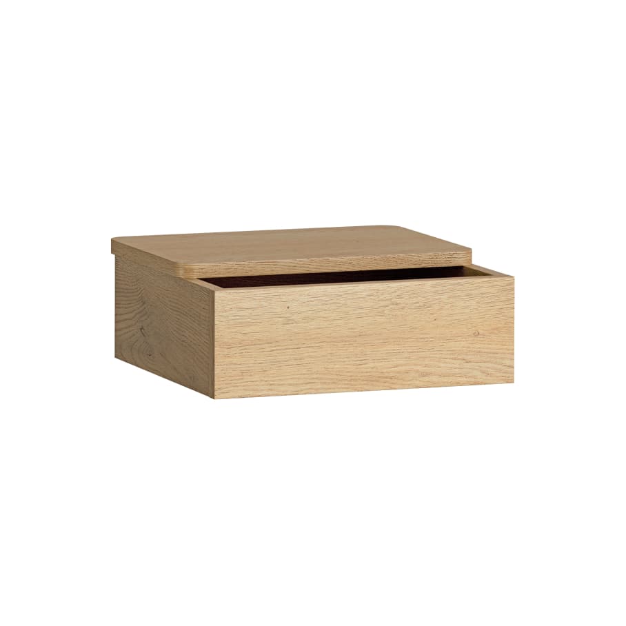 Hanging bedside table Well