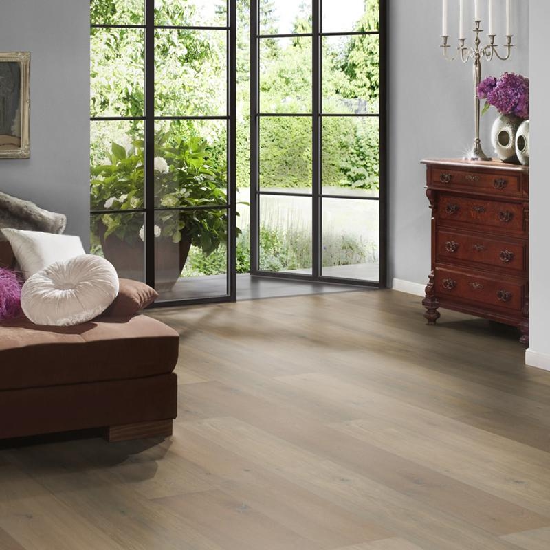 Podłoga hybrydowa Ter Hürne Hywood Classic Collection Olio Dąb Great Basin aranżacja