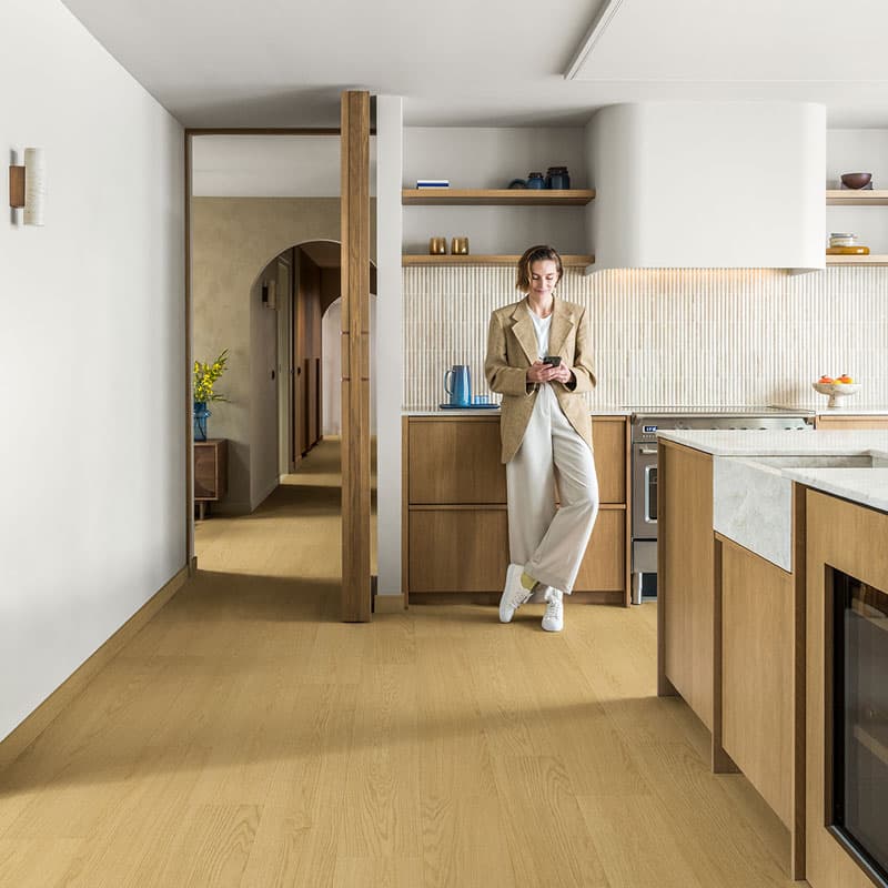 Panele podłogowe QUICK STEP Impressive Dąb Wydmowy IM8259 aranżacja