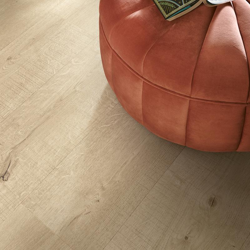 Panele winylowe Pergo Namsen Pad Pro Dąb Ardeche Jasny V4307-40312 aranżacja