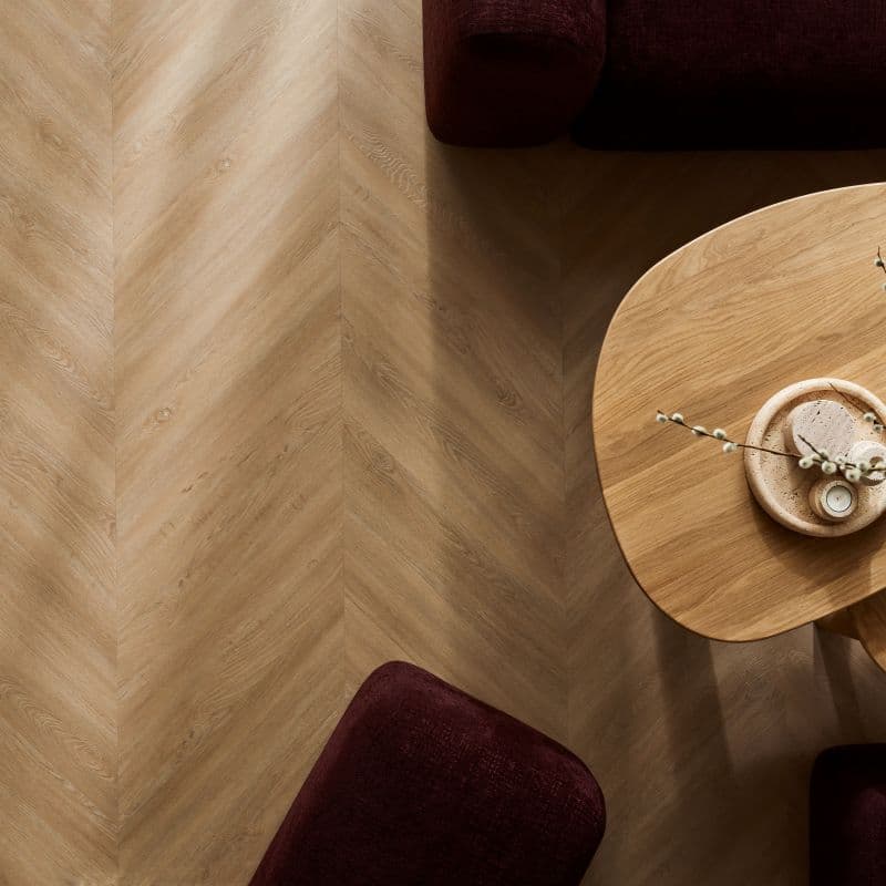 Panele SPC VINTRA Grenoble Oak aranżacja
