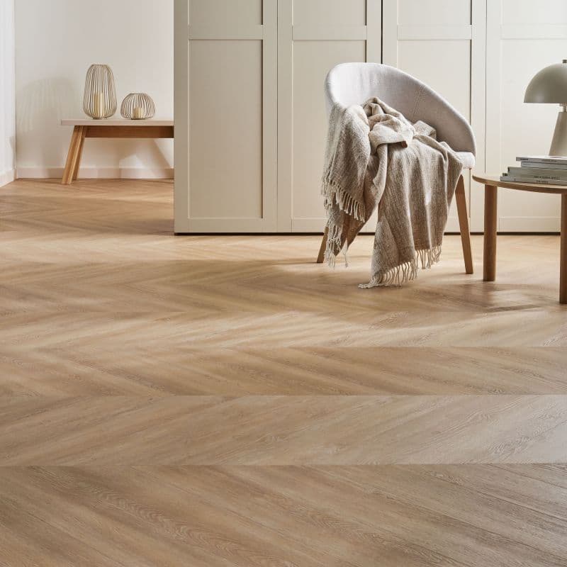 Panele SPC VINTRA Olmedo Oak aranżacja