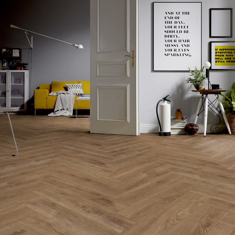 Panele podłogowe Ter Hürne Herringbone Edition Dąb Lodge arrangement