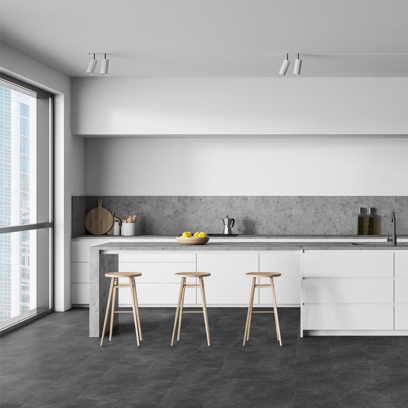 Podłoga winylowa GERFLOR Senso Premium Rigid Acoustic Grey Marble arrangement