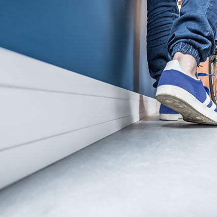 Skirting board Estilo E401 arrangement