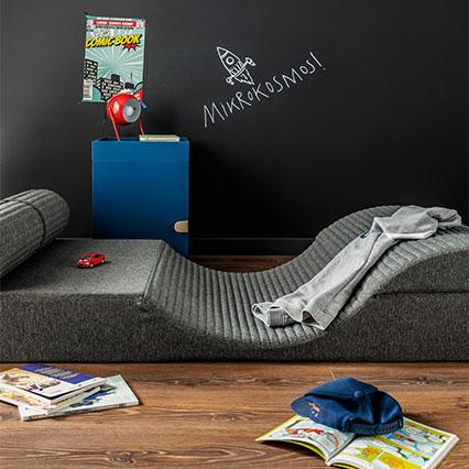Materac Pełzający z wałkiem II 90x200 aranżacja