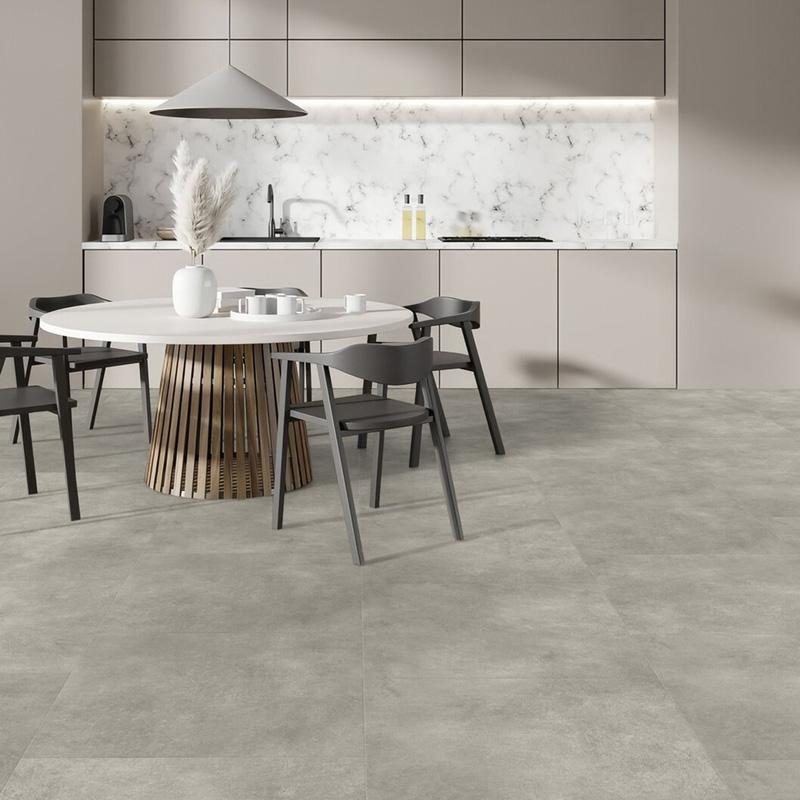 Podłoga winylowa GERFLOR Senso Premium Rigid Acoustic Pepper Taupe arrangement