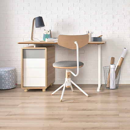 Panele podłogowe VOX Querra Classic Dąb Bergamo Jasny aranżacja