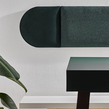 Panel tapicerowany Oval 2 Soform aranżacja