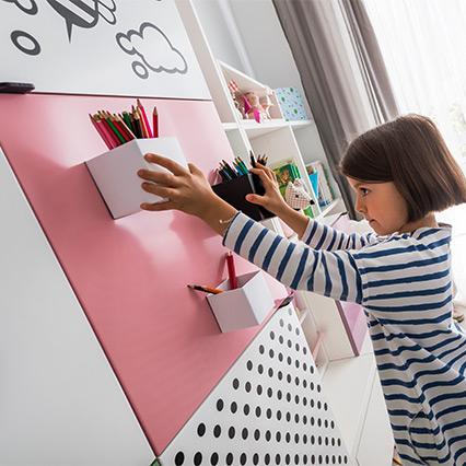Nakładka metalowa na front Young Users aranżacja