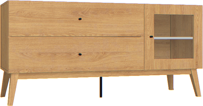 Narrow TV unit Creative