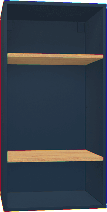 Półka regałowa pionowa Creative indygo
