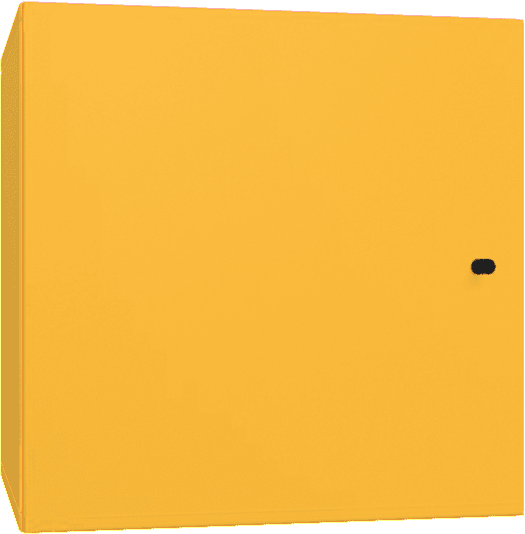 Półka regałowa kostka Creative szafran