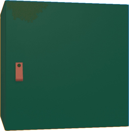 Nadstawka regału pojedynczego Creative zielony