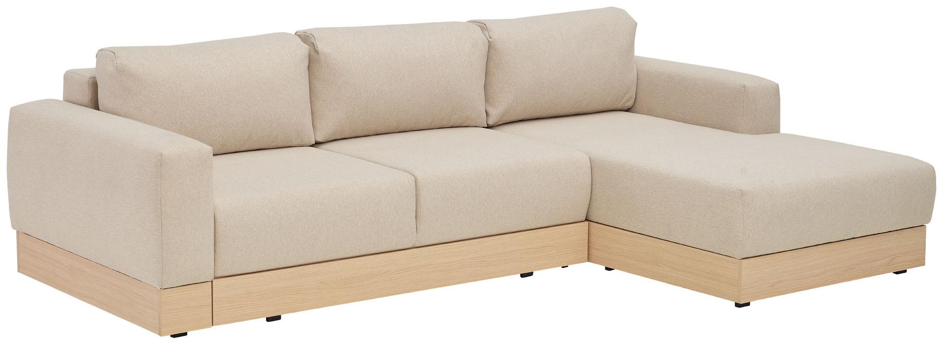 Corner sofa with decorative trim Stello