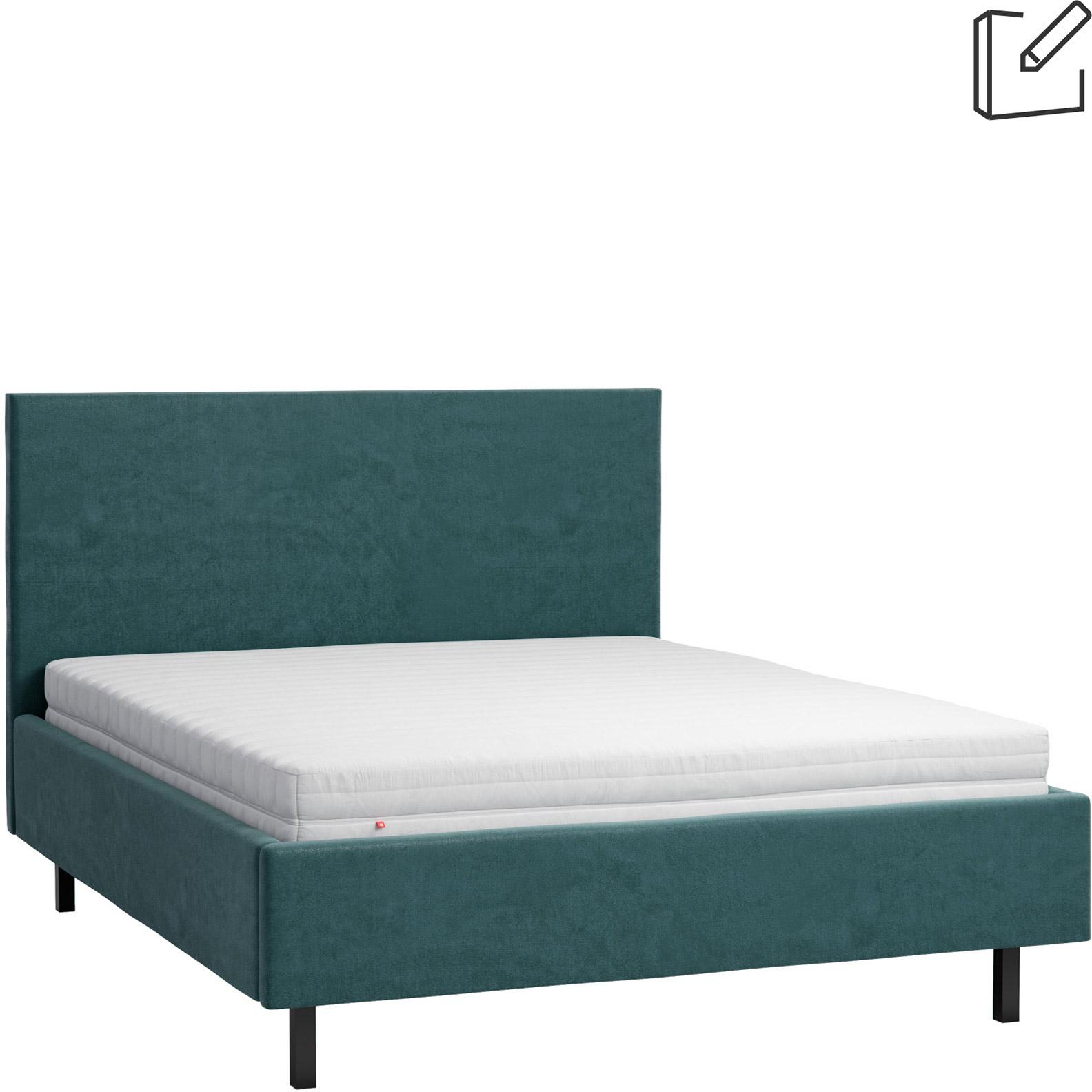 Upholstered bed 160x200 Puric