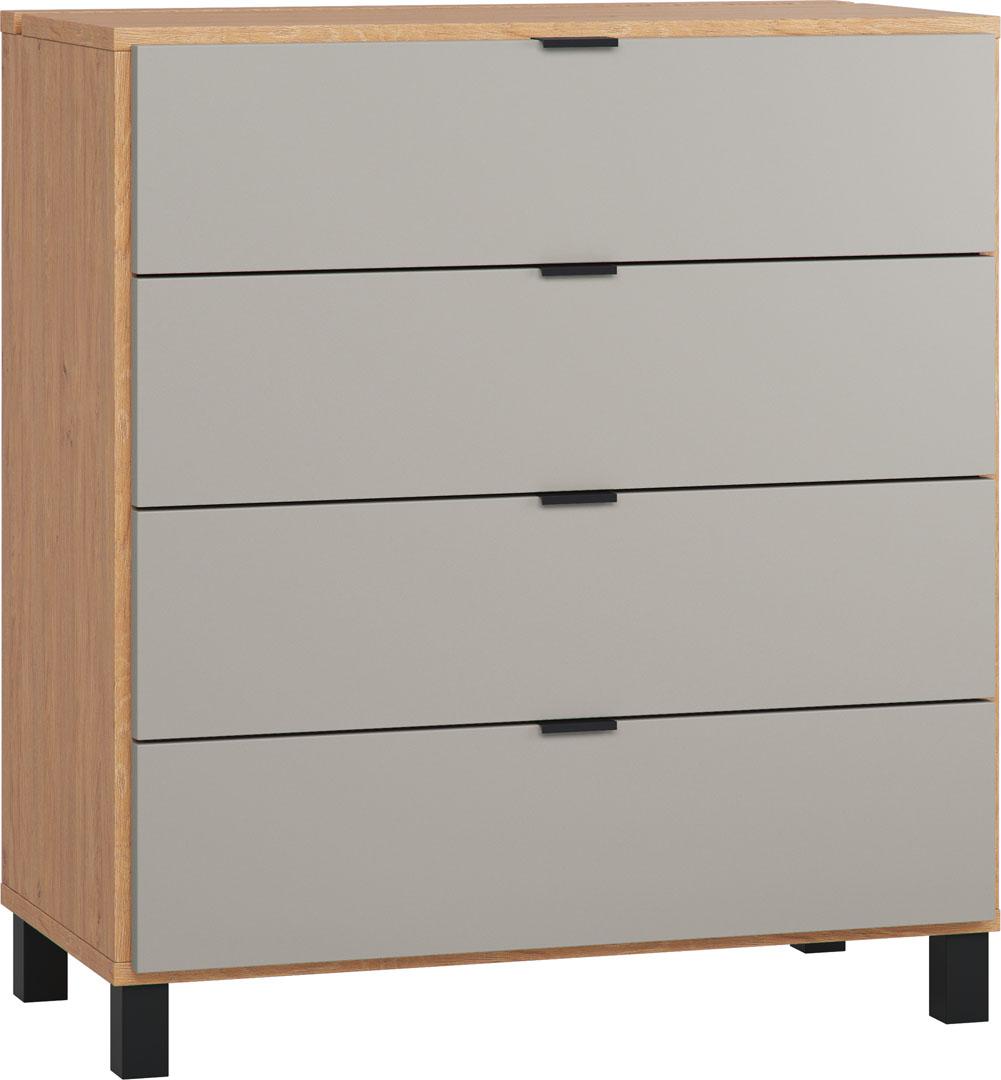 Chest of drawers with functional slat Simple