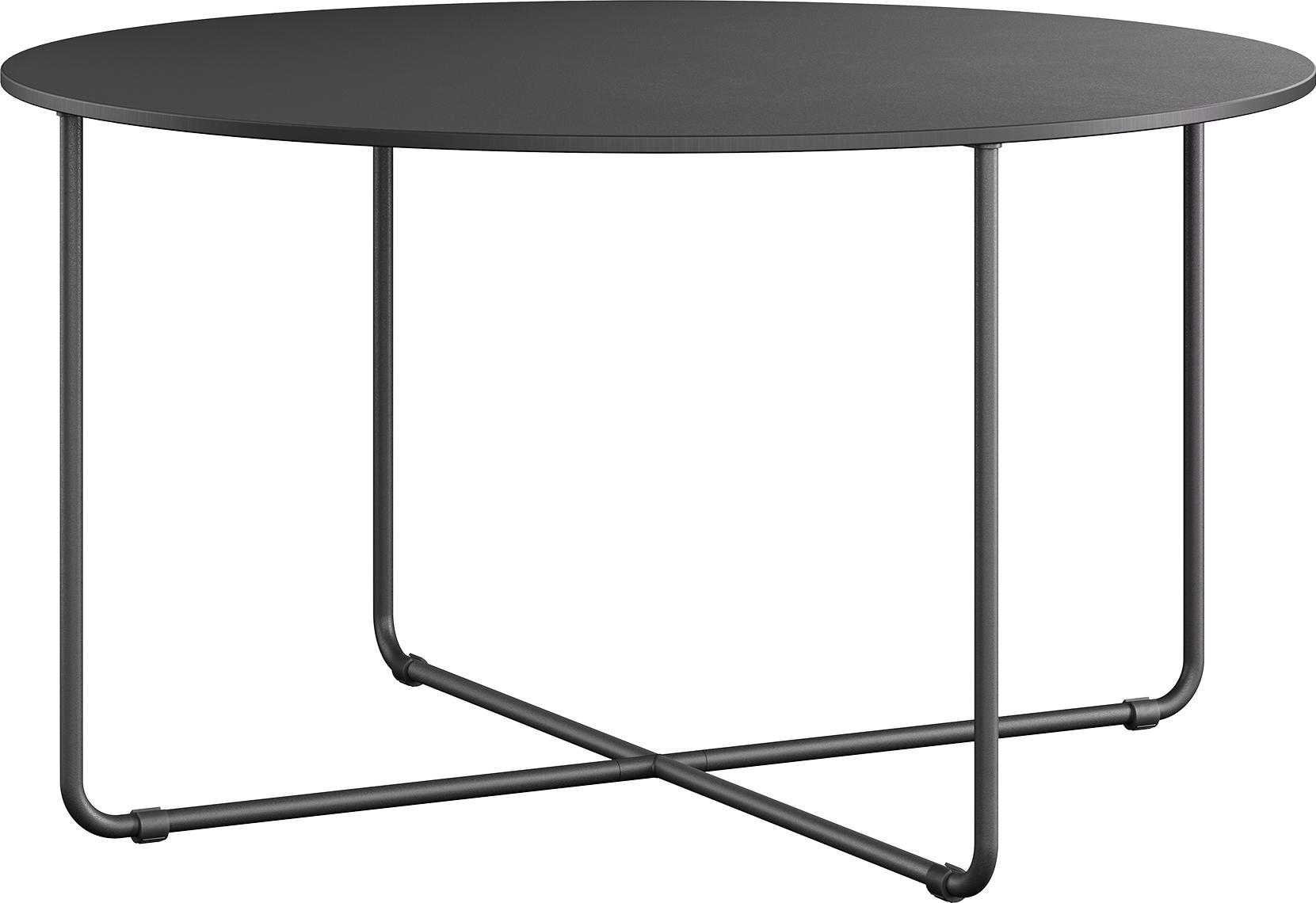 Mundi high coffee table with bent frame