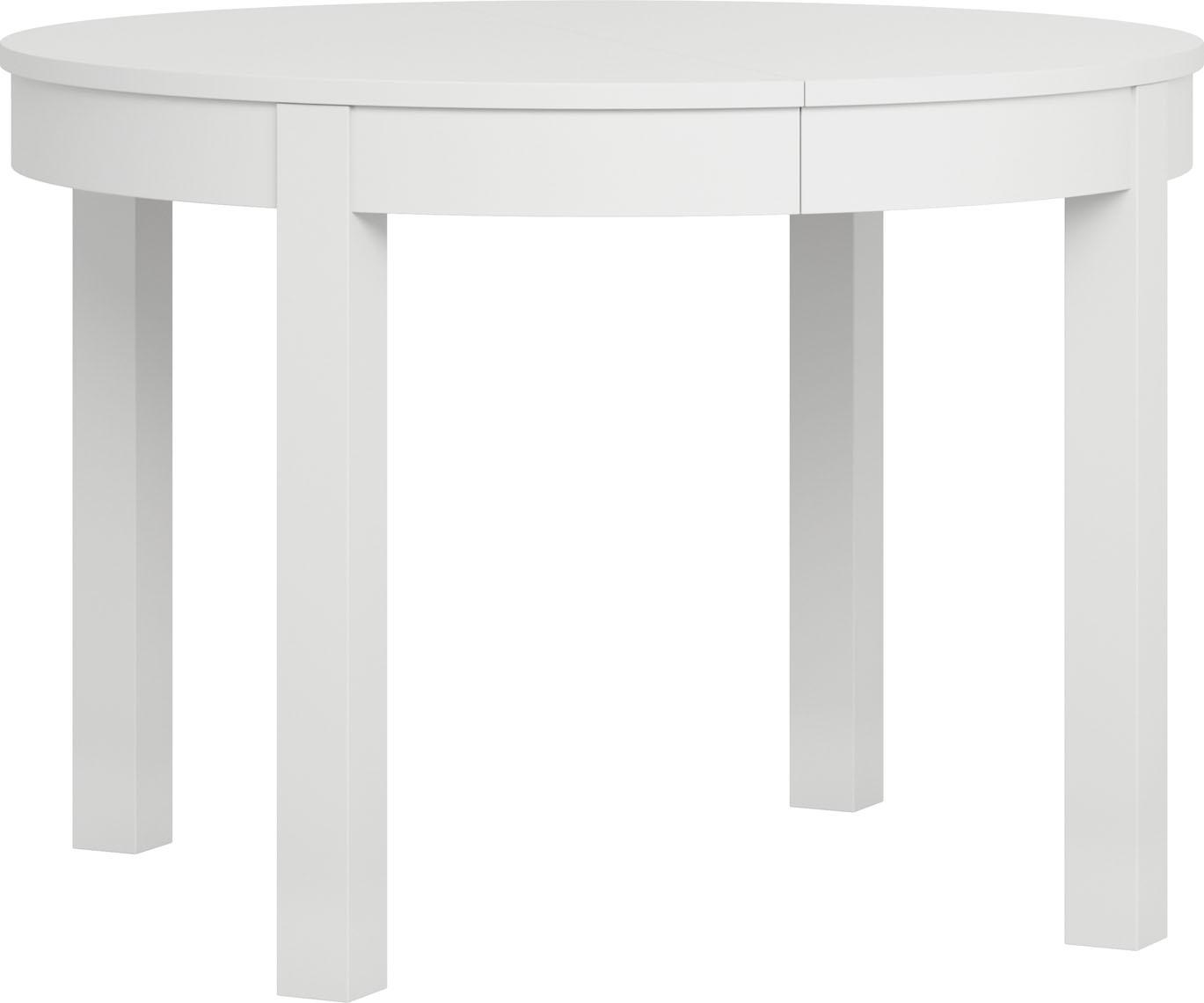 Round extendable table Simple